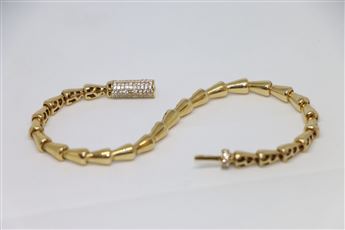 Modern Sıra Bileklik | 14K