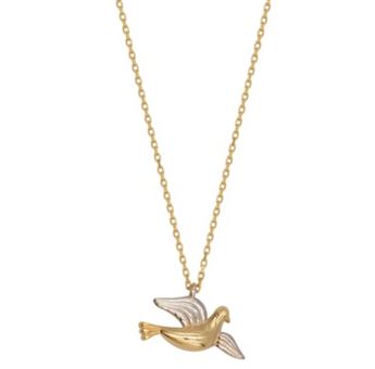 GÜVERCİN TASARIM ALTIN KOLYE