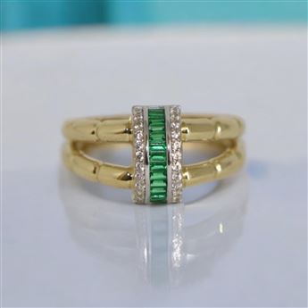 YEŞİL ŞERİT YÜZÜK